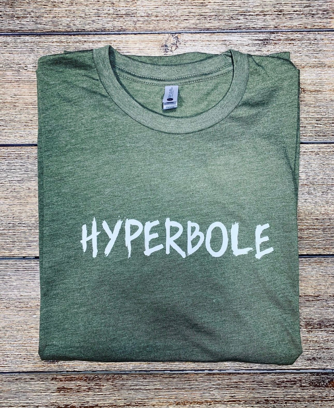 Hyperbole Green T Shirt