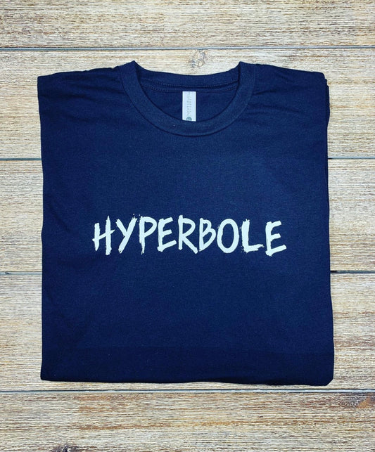 Hyperbole Black T Shirt