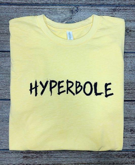 Hyperbole Yellow T Shirt