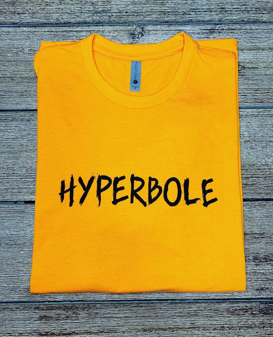 Hyperbole Orange T Shirt