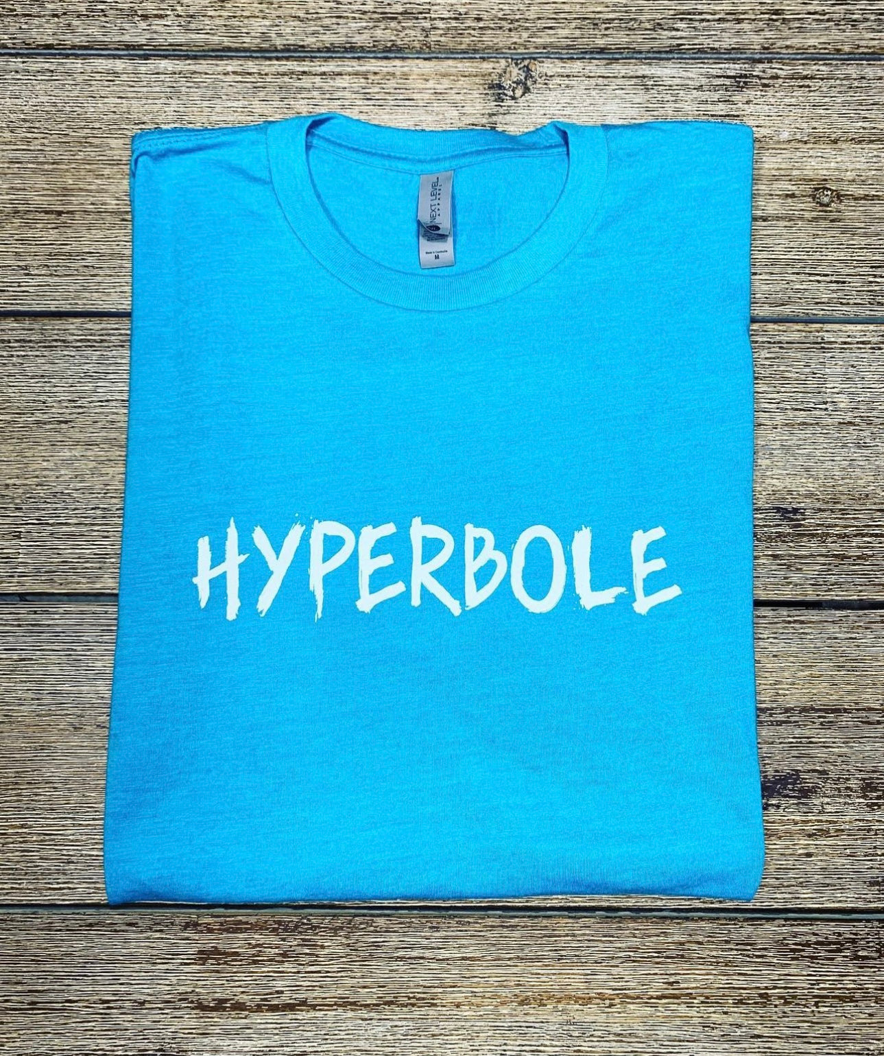 Hyperbole Blue T Shirt